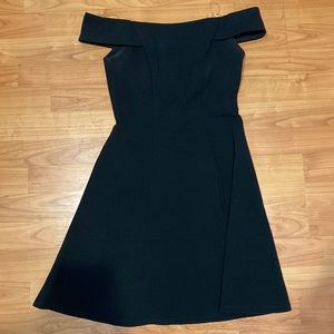 Off-the-shoulder formal dress
